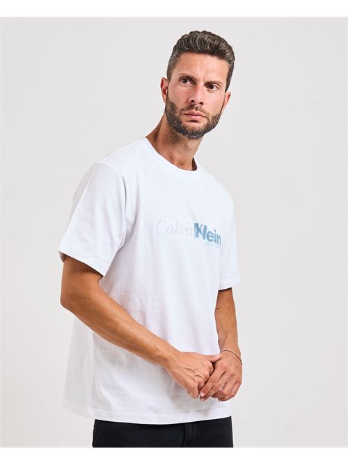Calvin Klein men's cotton t-shirt CALVIN KLEIN | LV04RD822GYAA